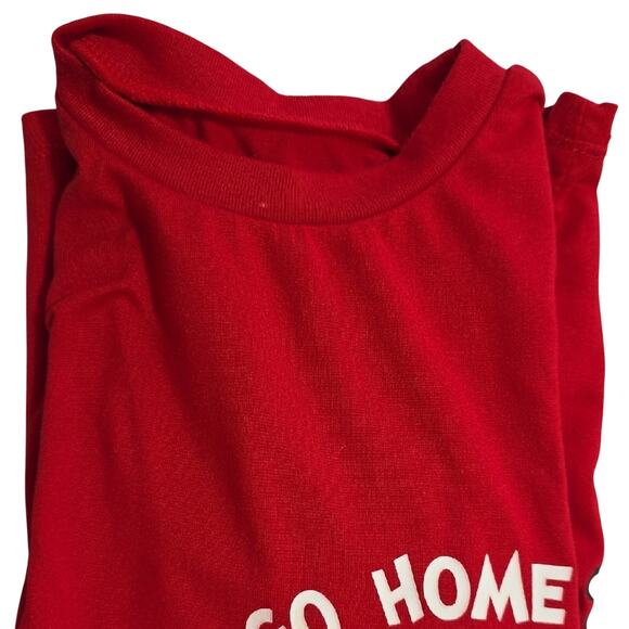 Dr. Seuss Grinch Kids Sz 4T Red and Green Grinch Playful Fun Kids Pajama Set - Picture 8 of 9